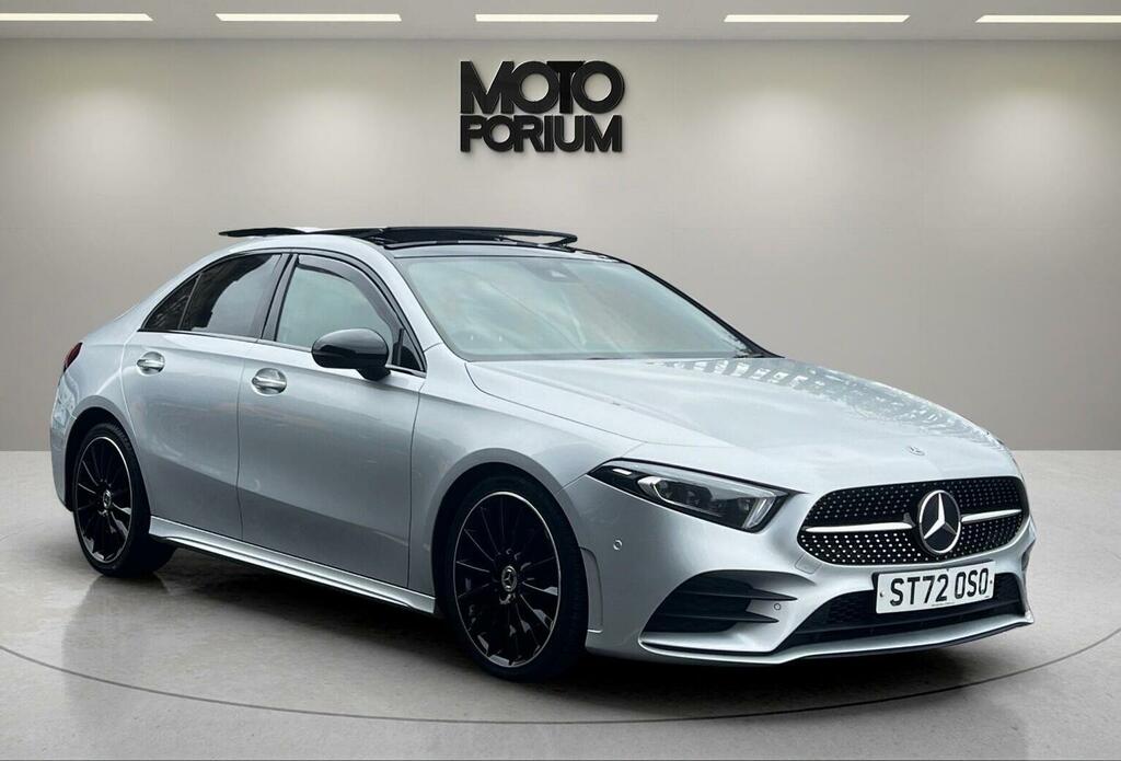 Mercedes-Benz A Class 2.0 A180d Amg Line Night Edition Premium Plus 8G Silver #3