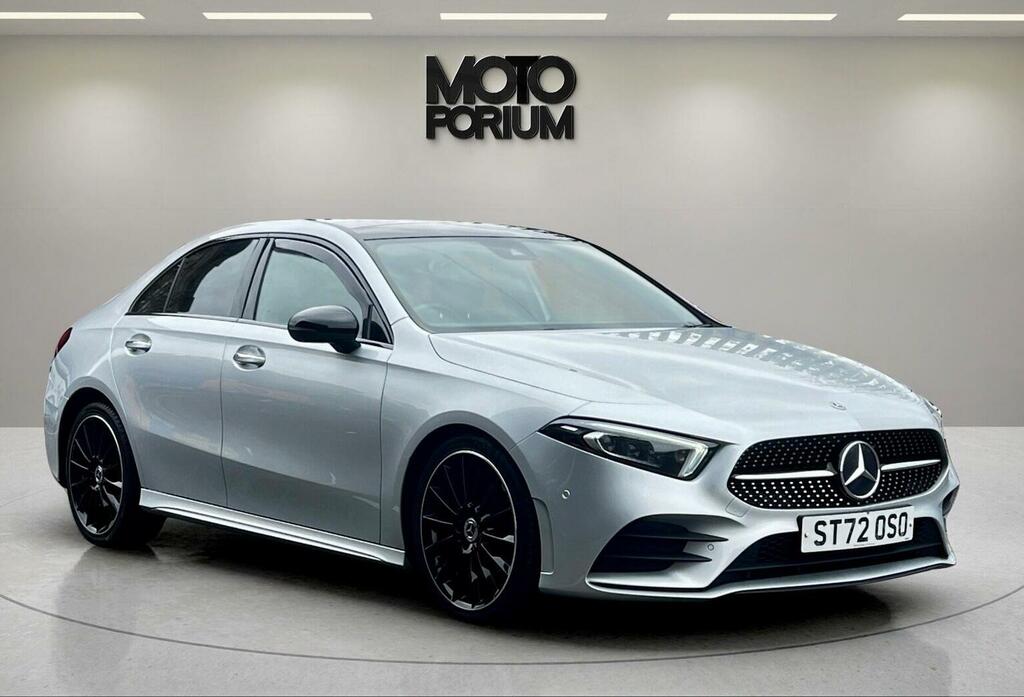 Mercedes-Benz A Class 2.0 A180d Amg Line Night Edition Premium Plus 8G Silver #2