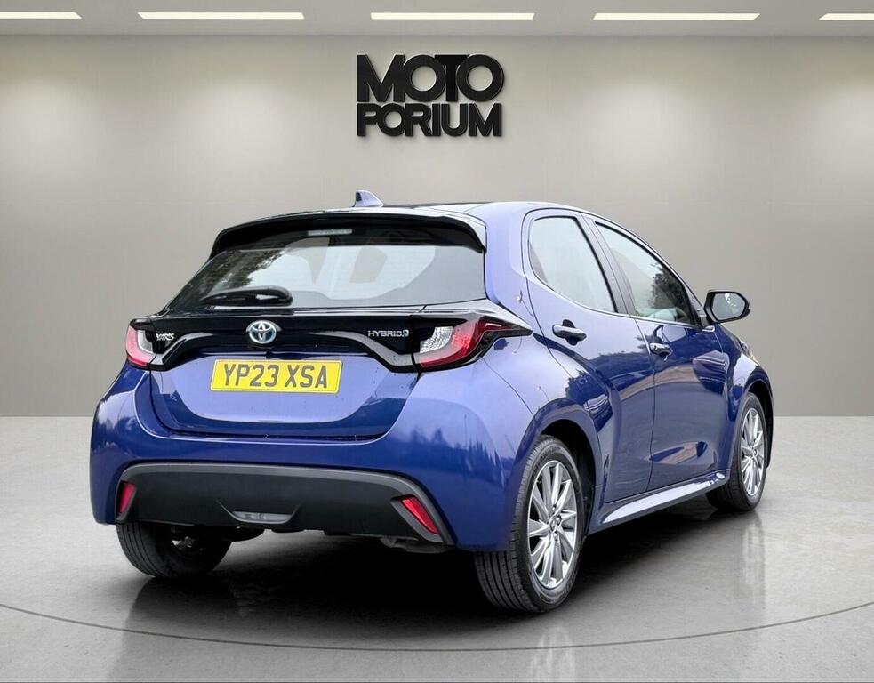 Toyota Yaris Hatchback 1.5 Vvt-h Icon E-cvt Euro 6 Ss 2 YP23XSA Blue #5