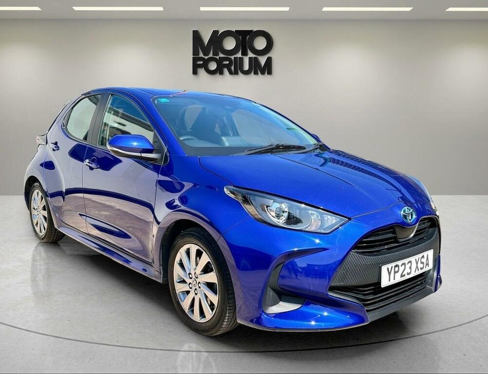 Toyota Yaris Hatchback 1.5 Vvt-h Icon E-cvt Euro 6 Ss 2 YP23XSA Blue #6