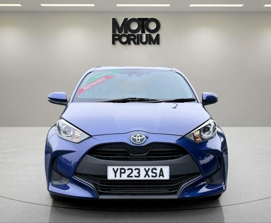 Toyota Yaris Hatchback 1.5 Vvt-h Icon E-cvt Euro 6 Ss 2 YP23XSA Blue #4