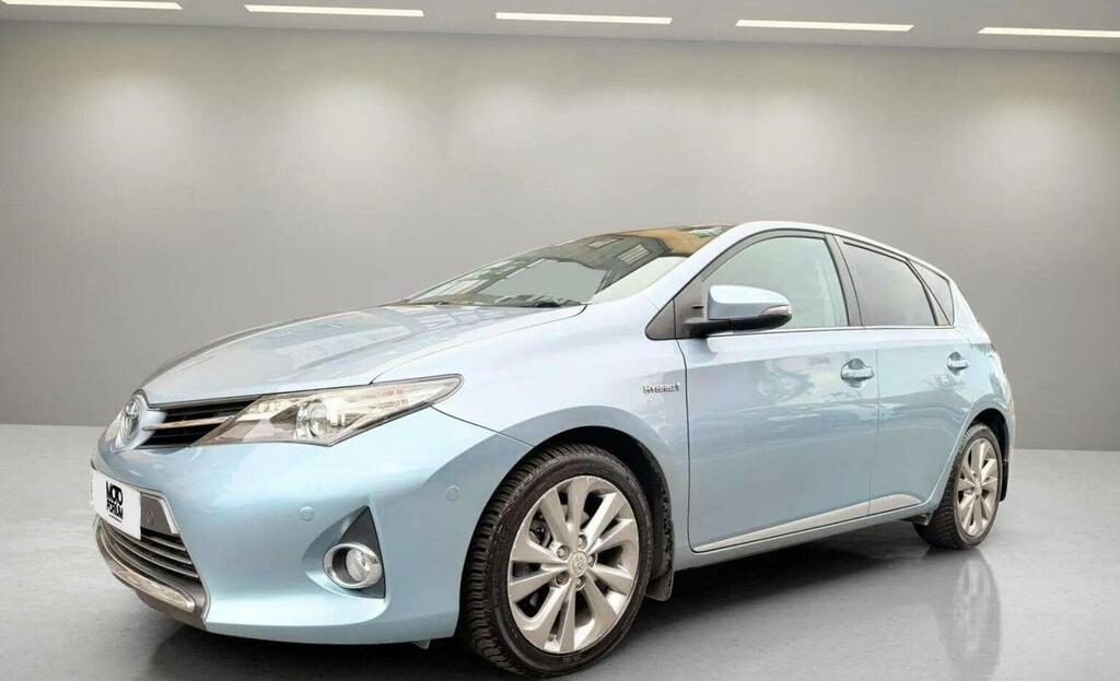 Toyota Auris Hatchback 1.8 Vvt-h Excel Cvt Euro 5 Ss 20 FN64WDT Blue #2