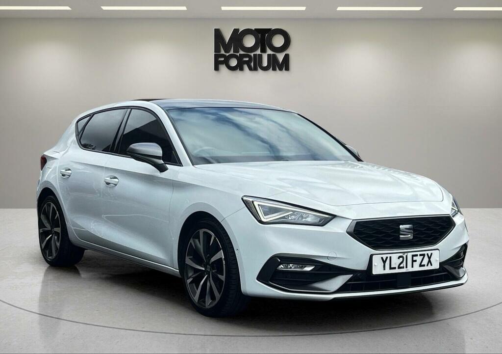 Seat Leon Hatchback 1.0 Etsi Mhev Fr Sport Dsg Euro 6 Ss White