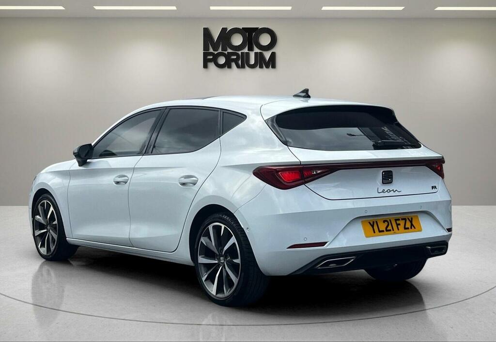 Seat Leon Hatchback 1.0 Etsi Mhev Fr Sport Dsg Euro 6 Ss White #6