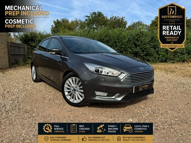 Ford Focus 1.6 Tdci 115 Titanium X Navigator Zero Depos Black #1