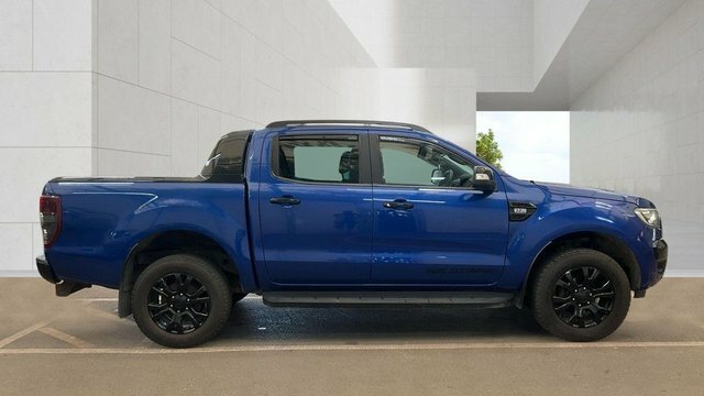 Ford Ranger Ranger Wildtrak 4X4 Double Cab Tdci Blue #4