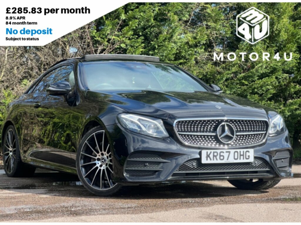 Mercedes-Benz E Class E220d Amg Line Black