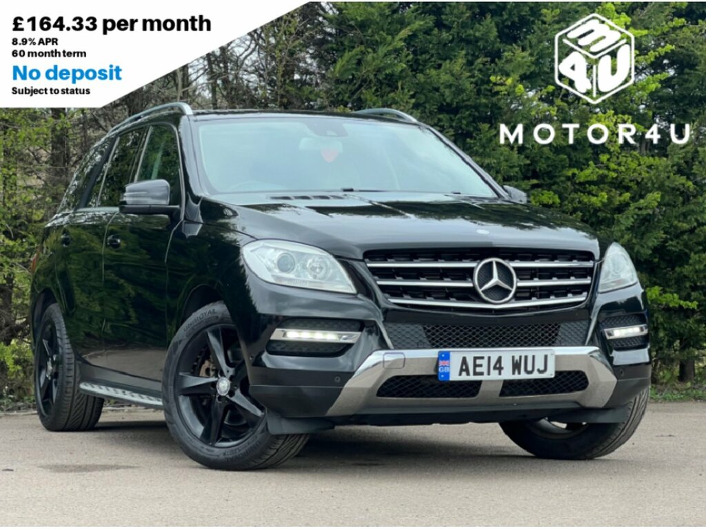 Mercedes-Benz M Class Ml250 Bluetec Se Black