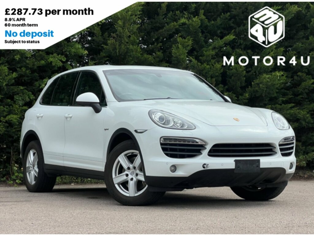 Porsche Cayenne S Hybrid White