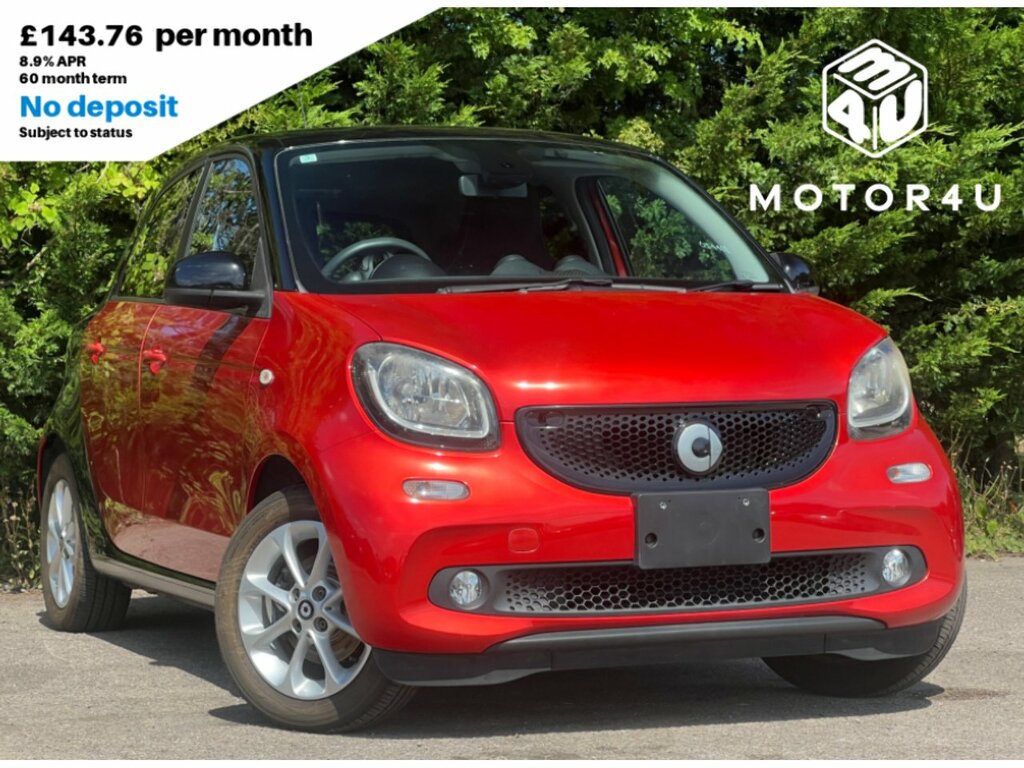 Smart Forfour Passion Red
