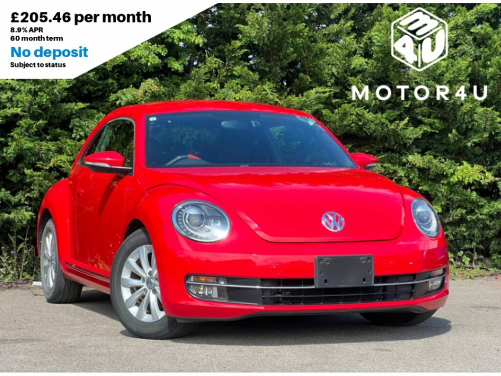 Volkswagen Beetle Design Tsi Dsg Red