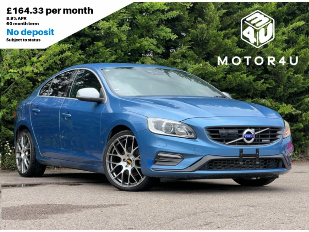 Volvo S60 T4 R-design Lux Nav Blue
