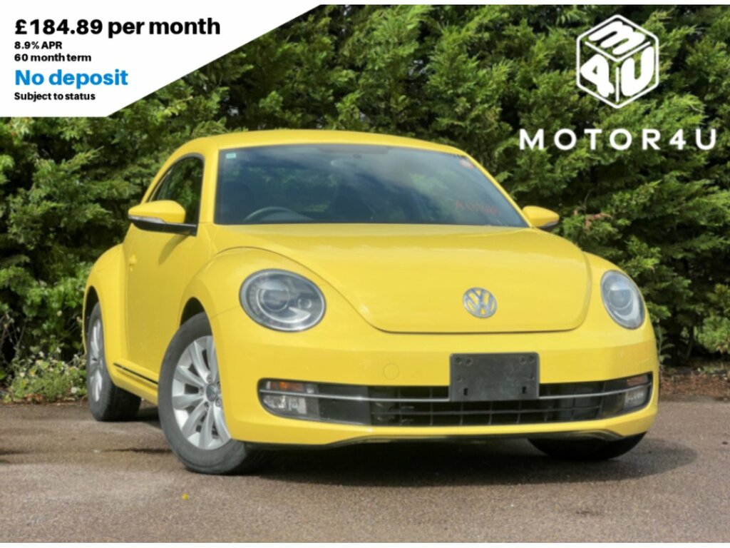 Volkswagen Beetle Design Tsi Dsg Yellow