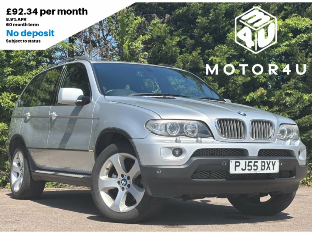 BMW X5 D Sport Silver