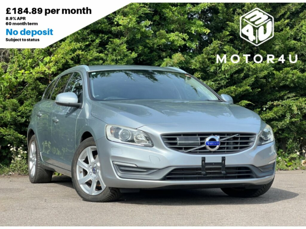 Volvo V60 T4 Se Lux Nav Silver