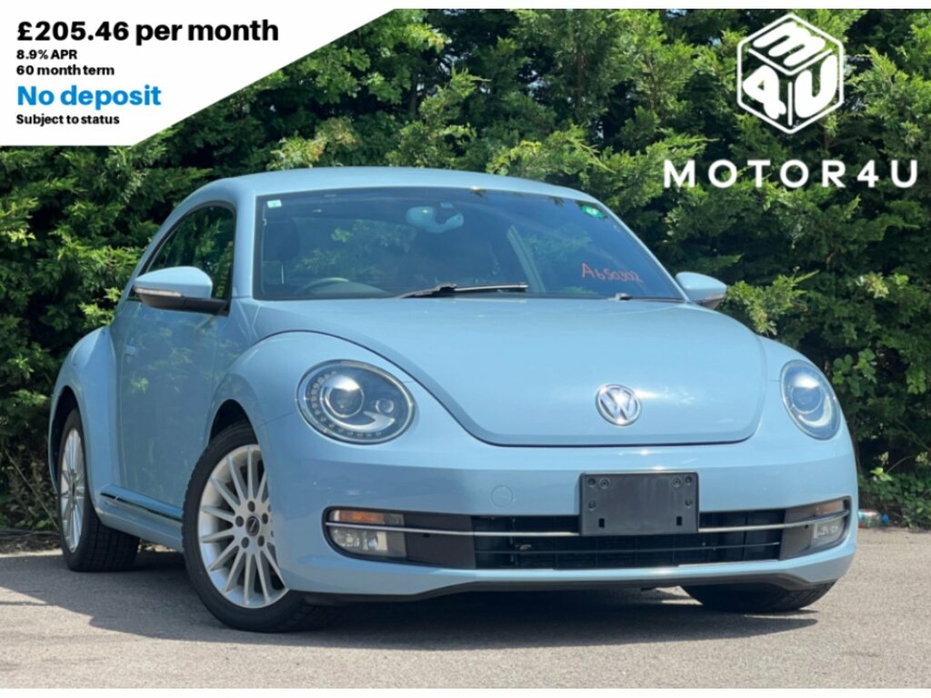 Volkswagen Beetle Design Tsi Blue