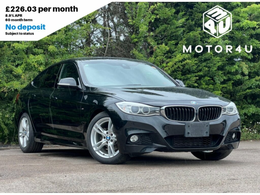 BMW 3 Series Gran Turismo 320I M Sport Gran Turismo Black