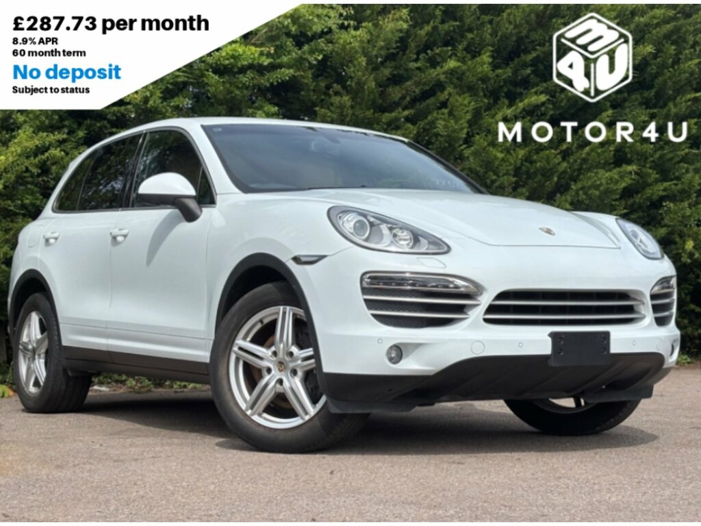 Porsche Cayenne V6 Tiptronic S White