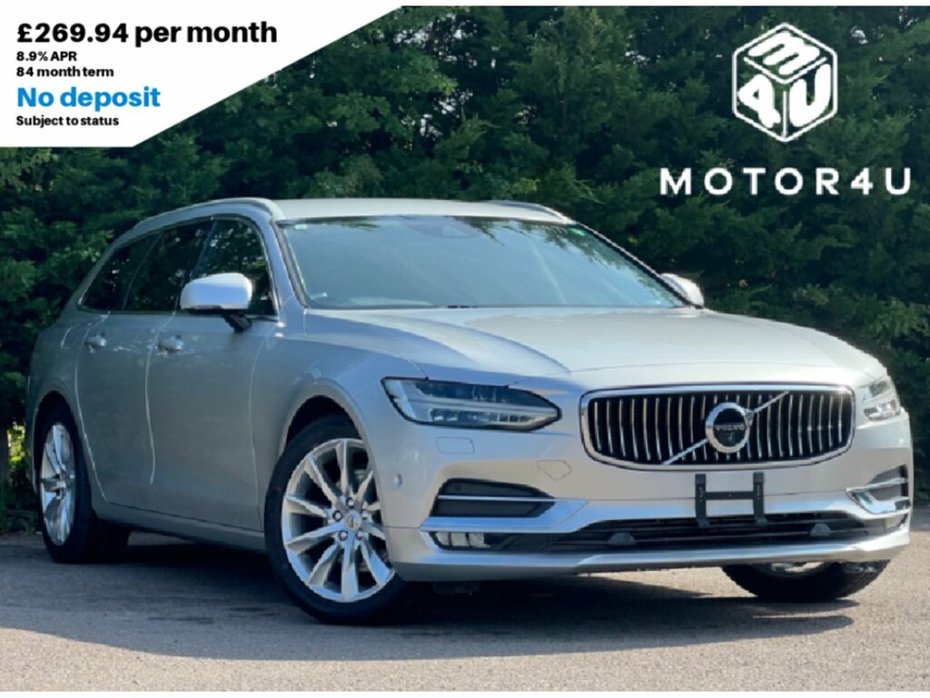 Volvo V90 T5 Momentum Pro Silver