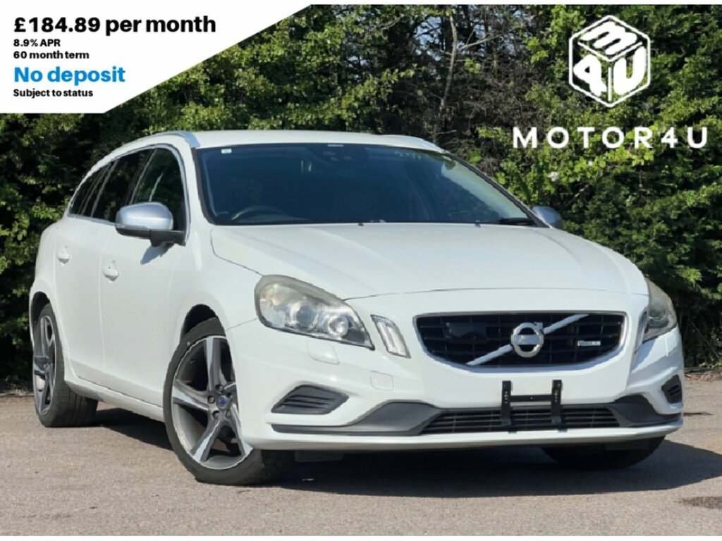 Volvo V60 T5 R-design White