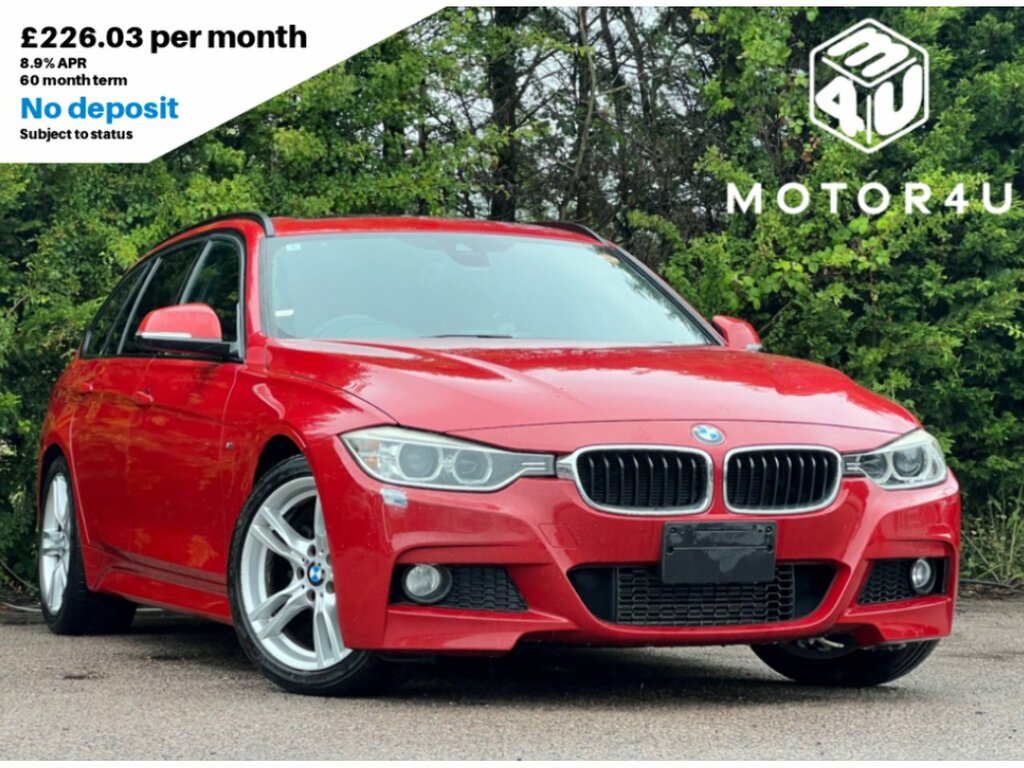 BMW 3 Series 320I M Sport Touring Red
