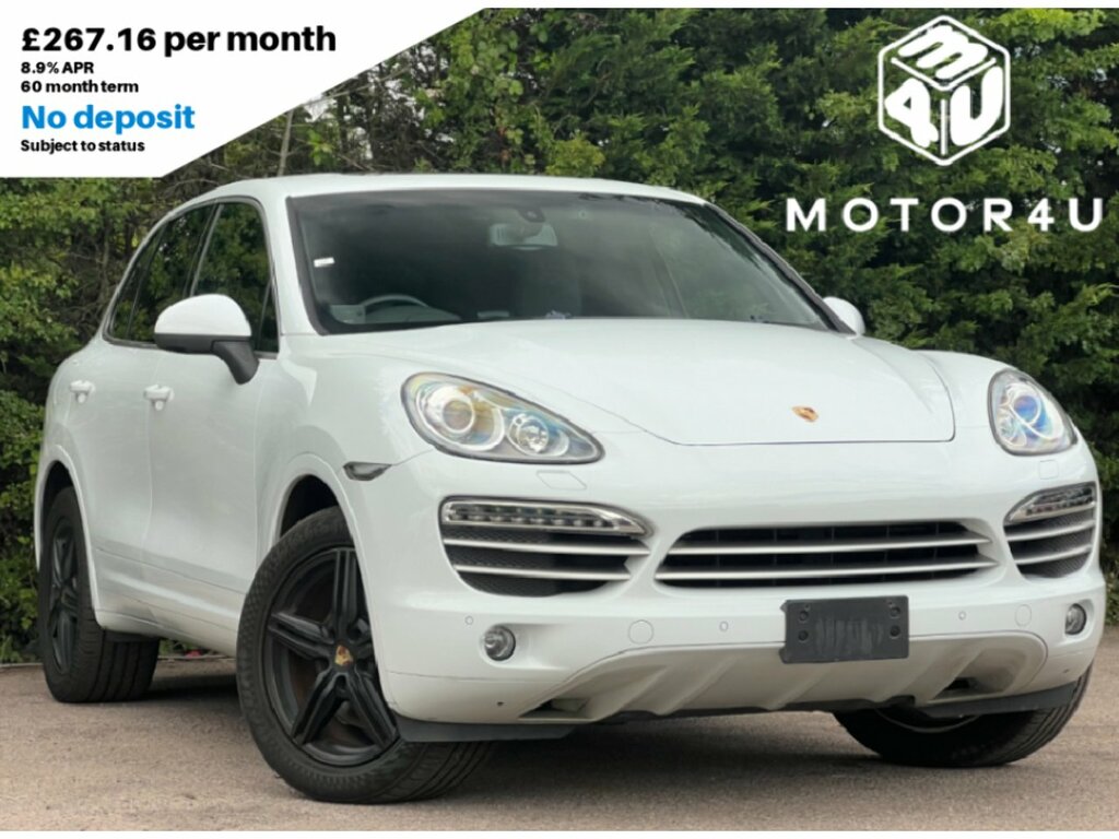 Porsche Cayenne V6 Platinum Edition White