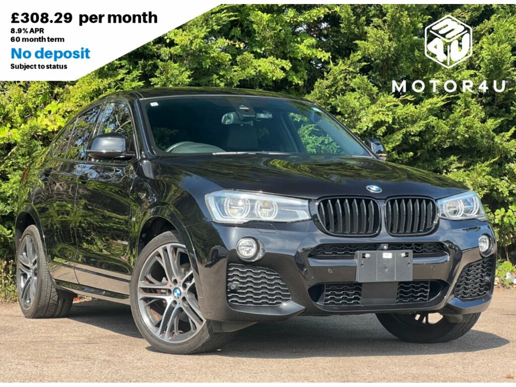 BMW X4 Xdrive 35I M Sport Black