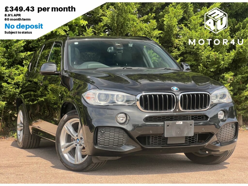 BMW X5 Xdrive35d M Sport Black