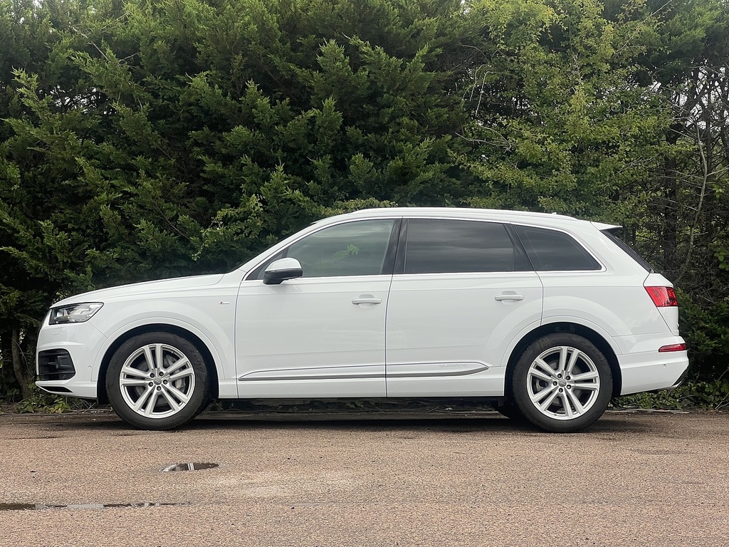Audi Q7 Tfsi Quattro S Line White #5