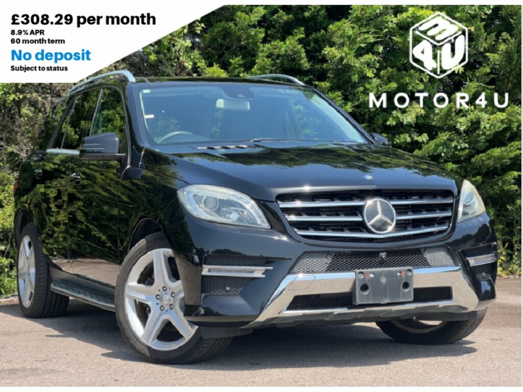 Mercedes-Benz M Class Ml350 Bluetec Amg Line Premium Black