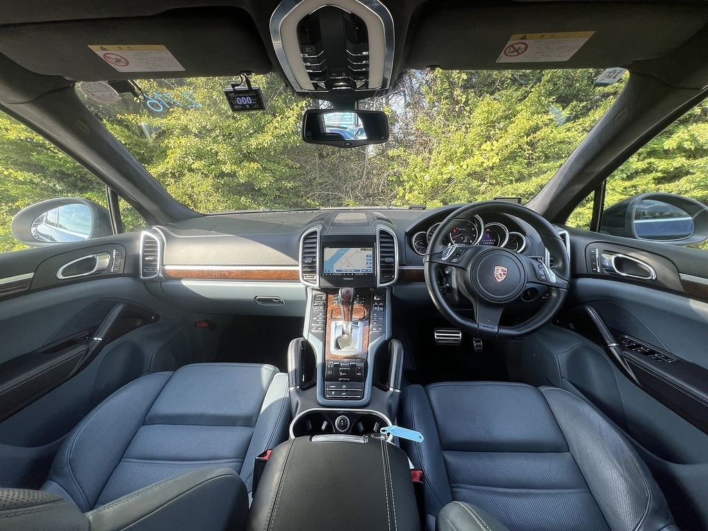 Porsche Cayenne Turbo Blue #2