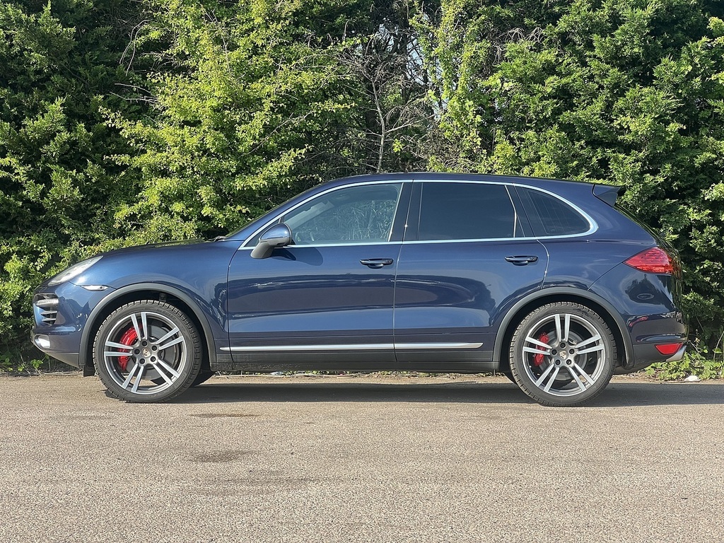Porsche Cayenne Turbo Blue #5