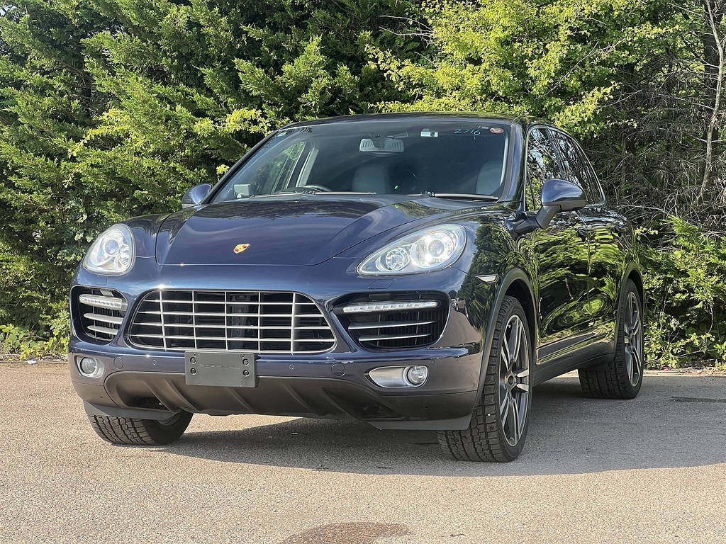 Porsche Cayenne Turbo Blue #3