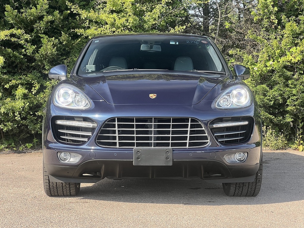 Porsche Cayenne Turbo Blue #4
