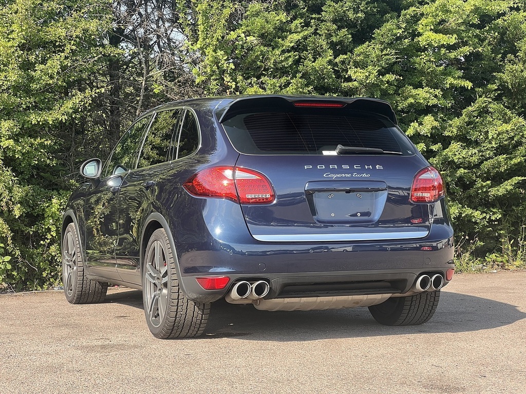 Porsche Cayenne Turbo Blue #6