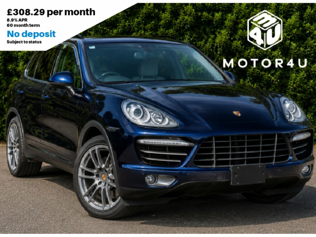Porsche Cayenne Turbo Blue