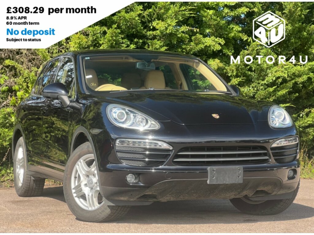 Porsche Cayenne Platinum Edition Black