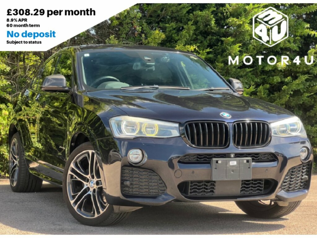 BMW X4 Xdrive35i M Sport Black