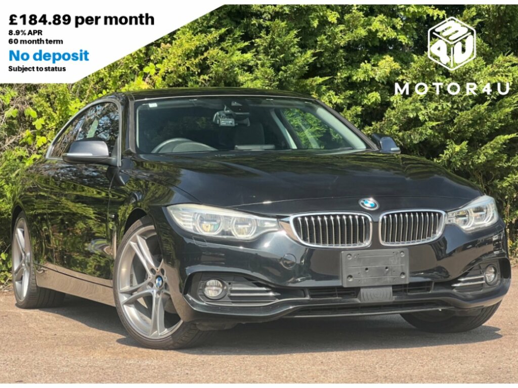 BMW 4 Series Gran Coupe 420I Luxury Gran Coupe Black