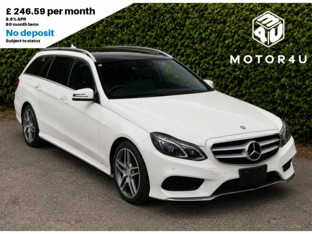 Mercedes-Benz E Class E250 Avantgarde White