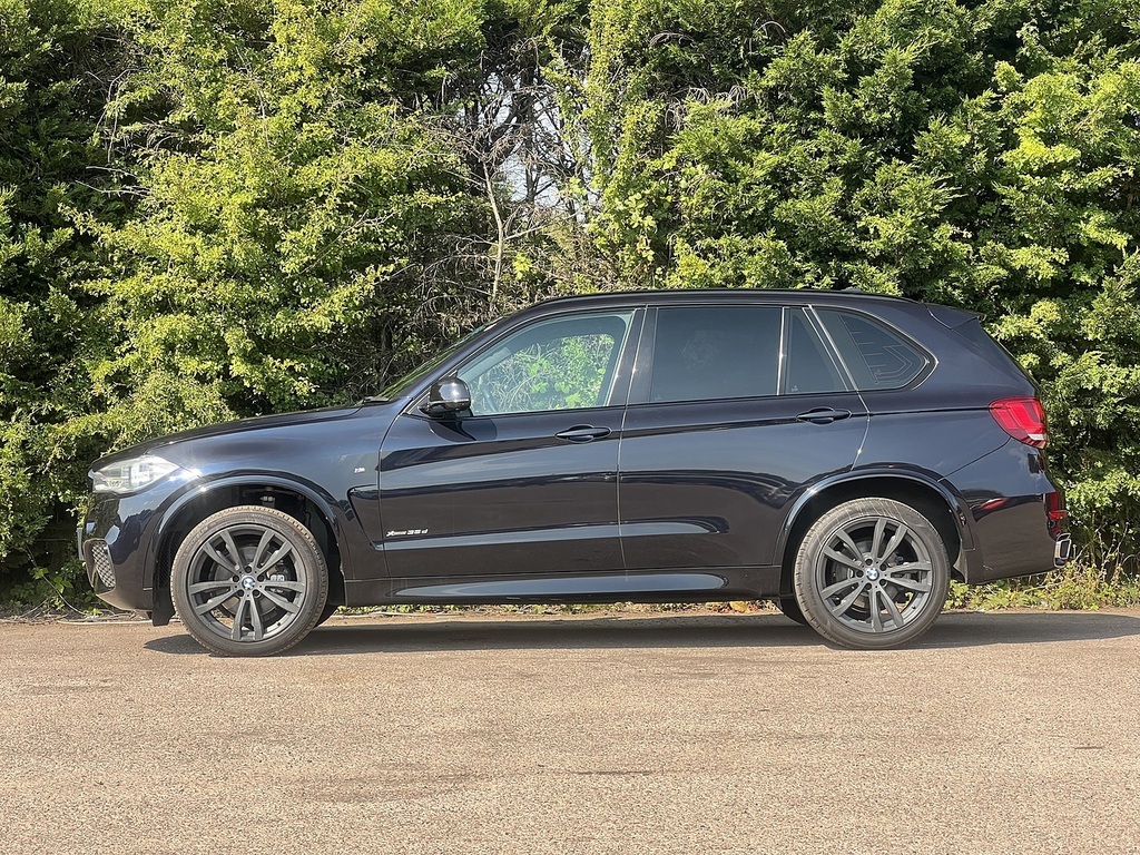 BMW X5 Xdrive35d M Sport White #5