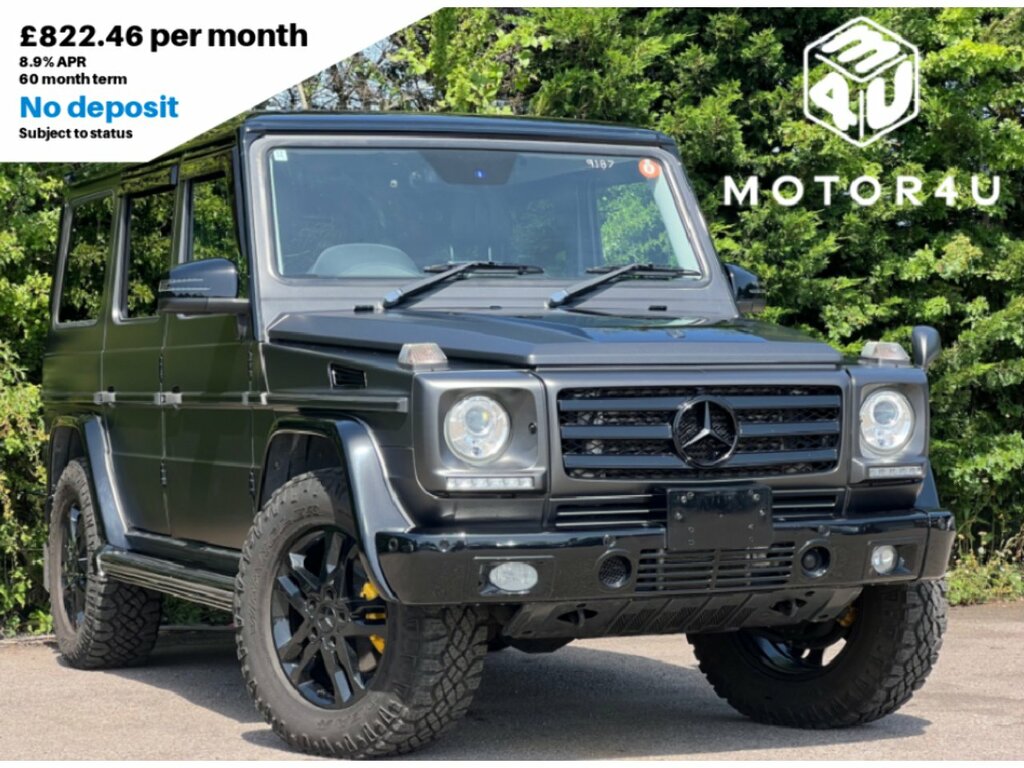Mercedes-Benz G Class G350 Bluetec Black