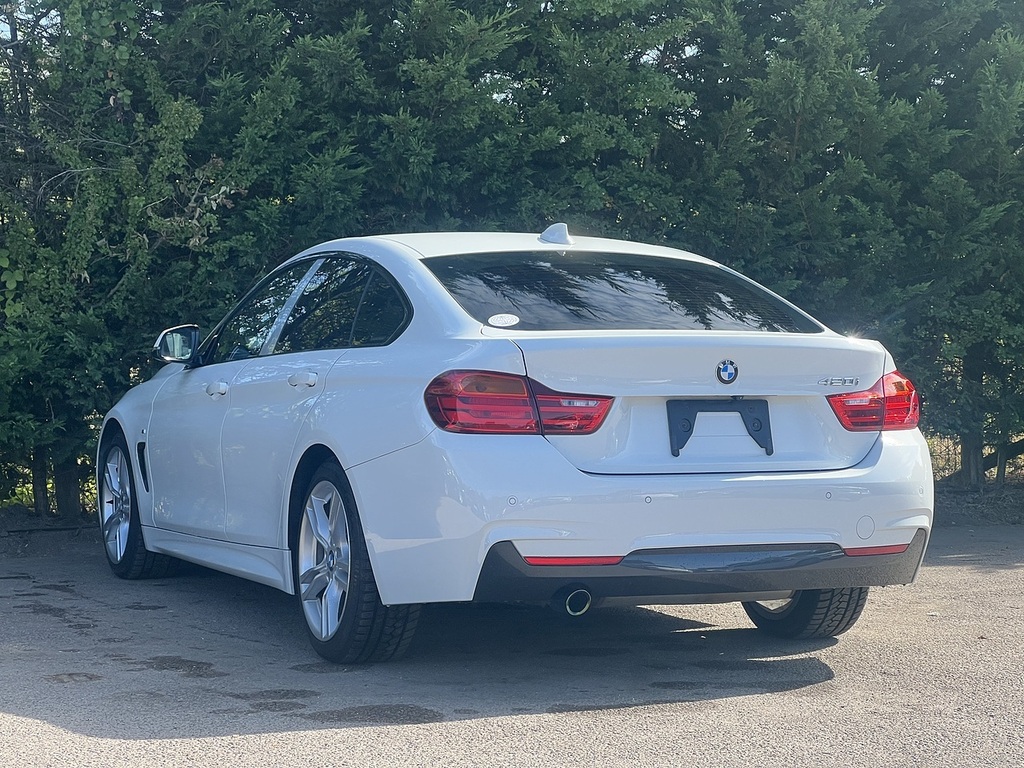 BMW 4 Series Gran Coupe 420I M Sport Gran Coupe White #6