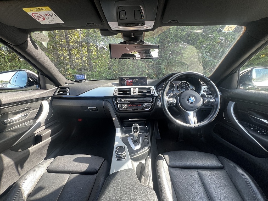 BMW 4 Series Gran Coupe 420I M Sport Gran Coupe White #2
