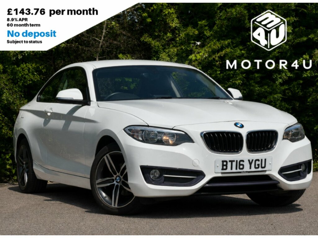 BMW 2 Series 218I Sport White