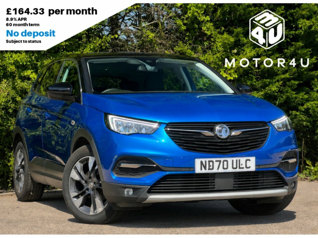 Vauxhall Grandland X Turbo Sri Nav Blue