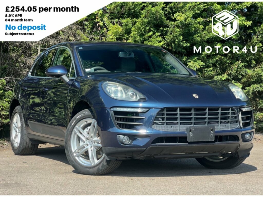 Porsche Macan S Pdk Blue