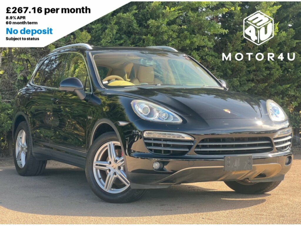 Porsche Cayenne S E-hybrid Tiptronic Black