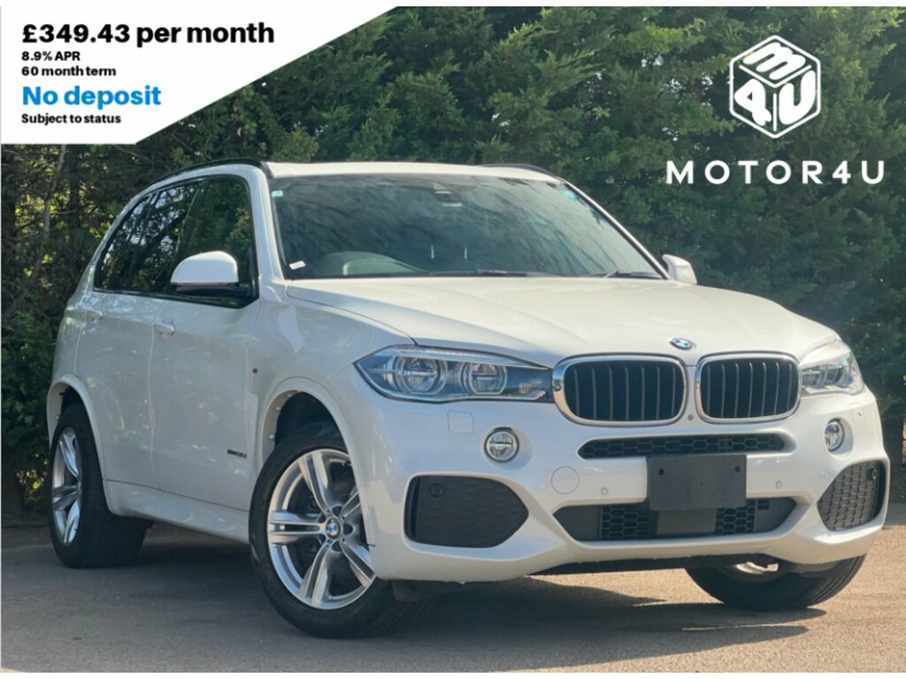 BMW X5 Xdrive35d M Sport White