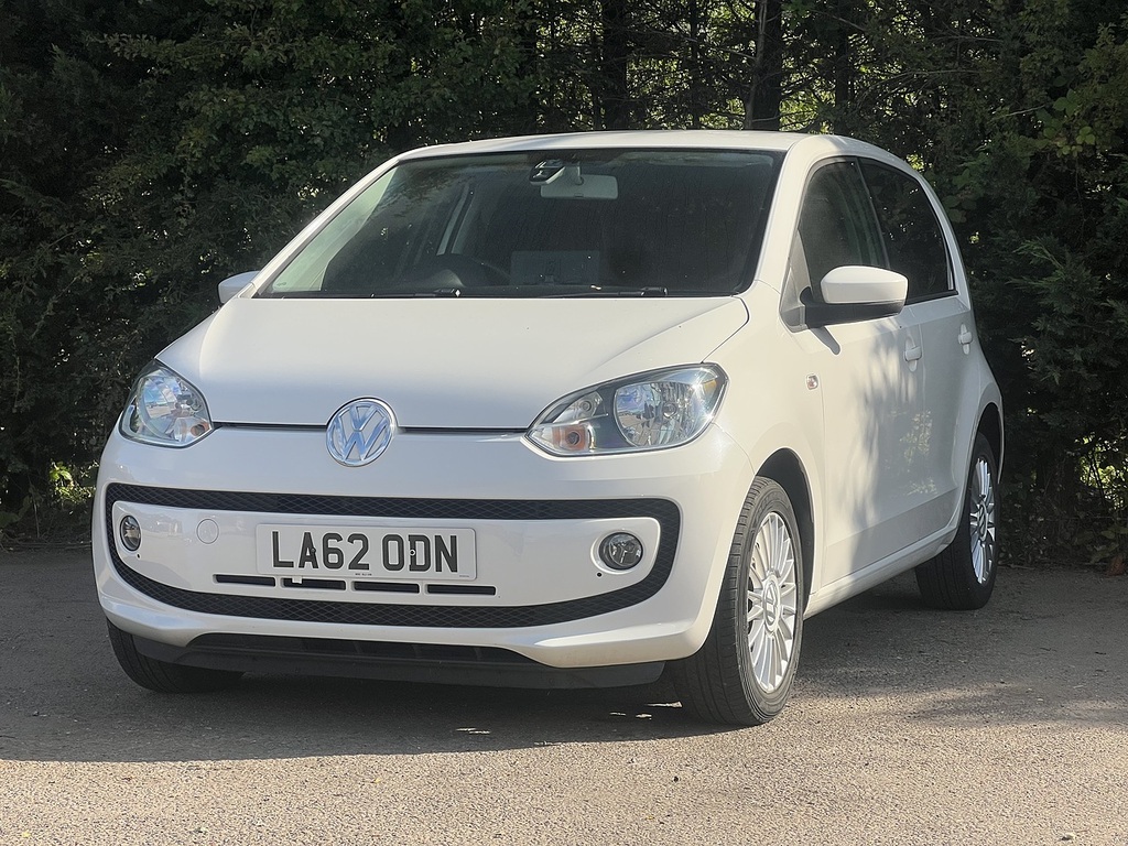 Volkswagen Up Hatchback LA62ODN White #3